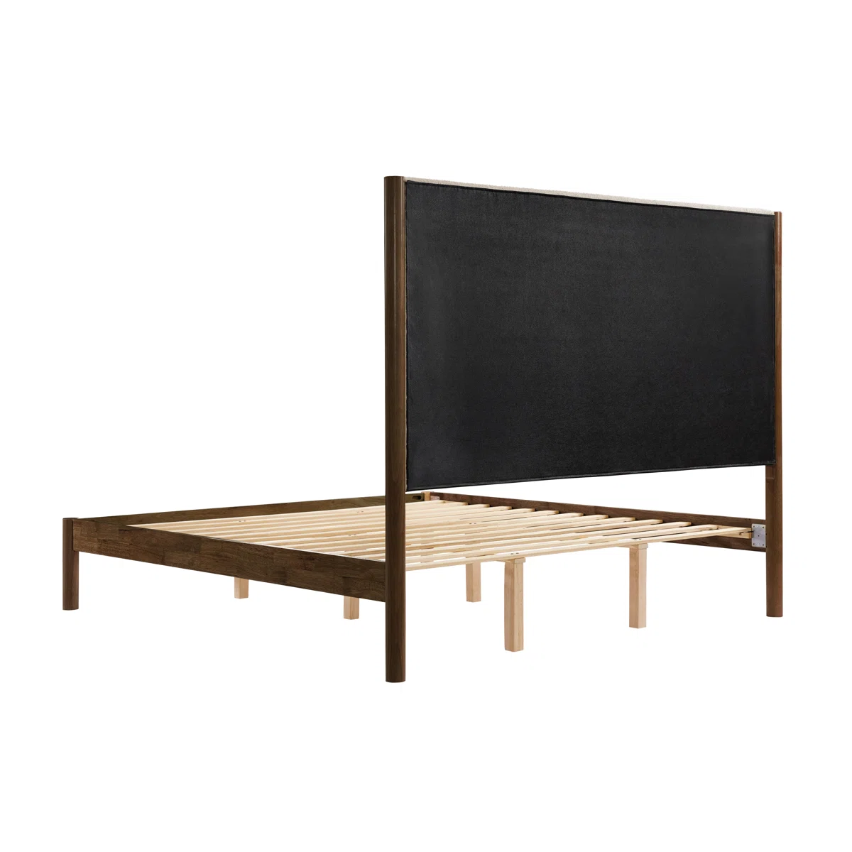 Ardin King Bouclé Headboard Bed