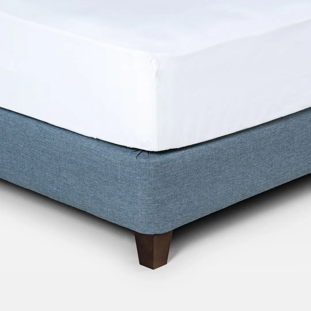 mitton classic tufted upholstered single bed linen with solid wood frame