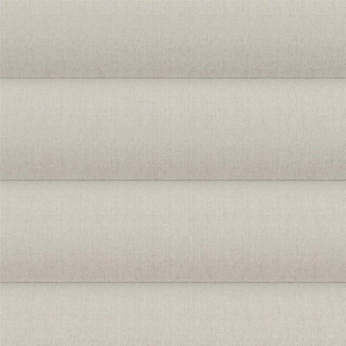 A sophisticated bedroom featuring the Monarch Wingback Platform Bed in light beige canvas linen.