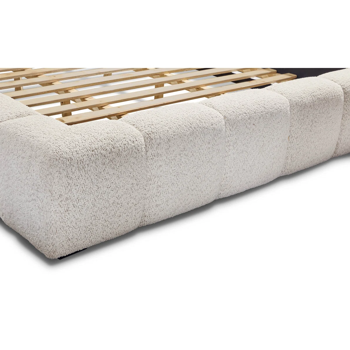 solara tufted upholstered king platform bed