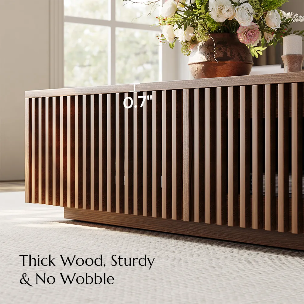 aeolus rectangular coffee table with storage walnut finish