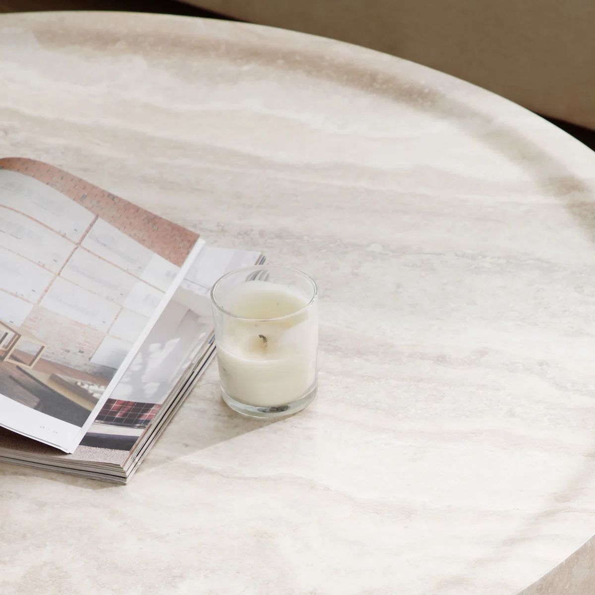 Aurelia Round Modern Coffee Table