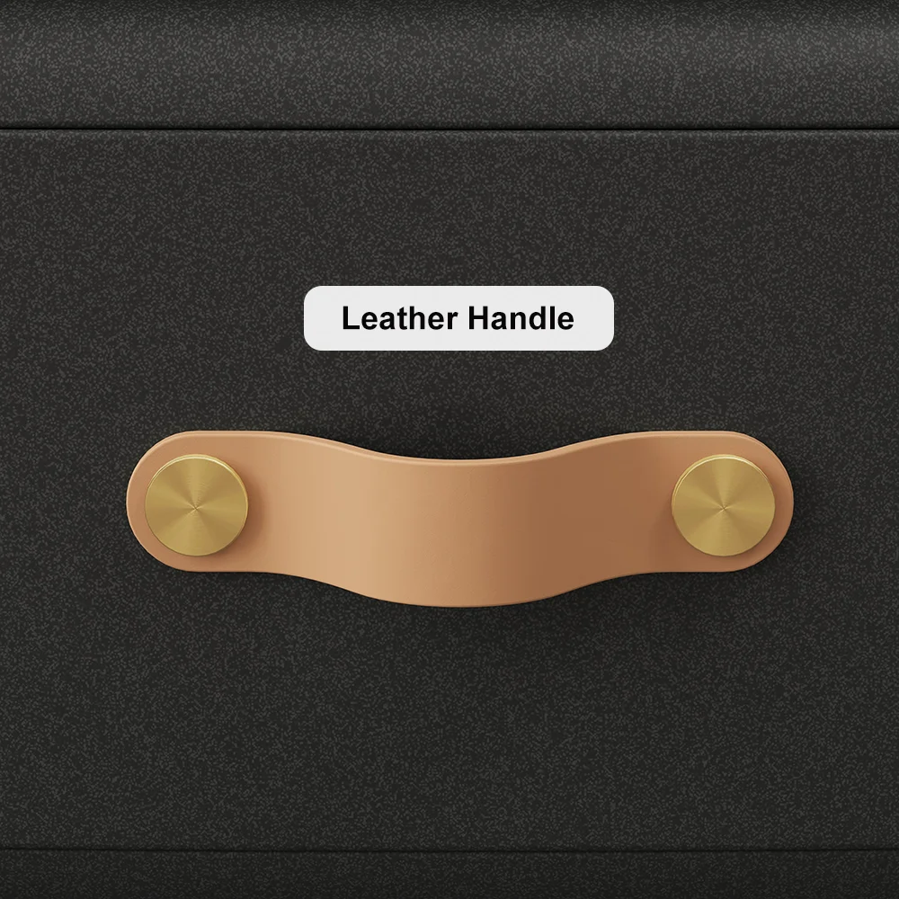 luna rotating oval coffee table with pebble design and black finish