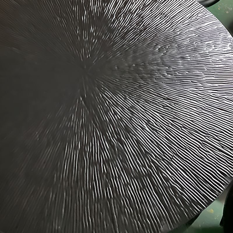 modern circular accent table black fiberglass