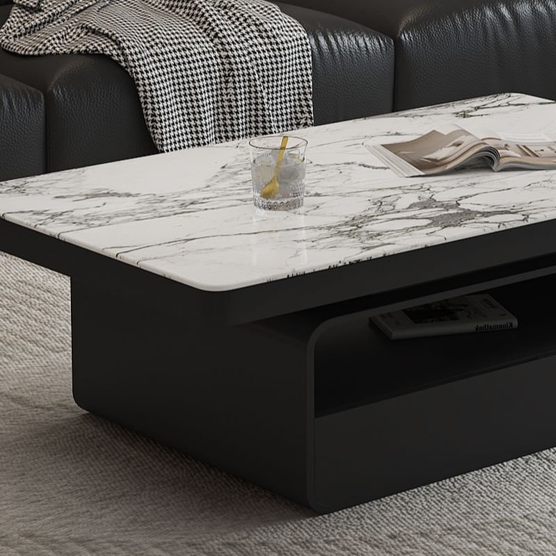 a modern and versatile piece designed to enhance foyers and living spaces. Featuring a rectangular microlite top in white, black, or a striking white/black combination, it offers durability with a sleek finish.