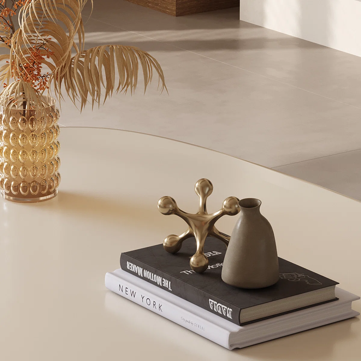 rudina nesting coffee table set with oval wood design