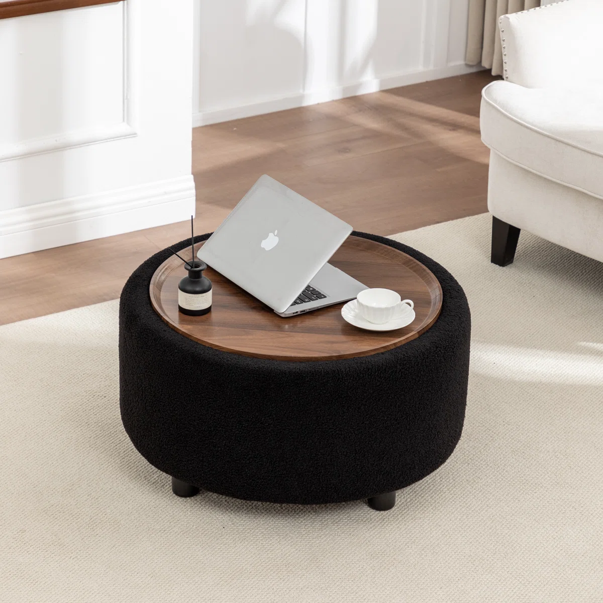 arden storage ottoman coffee table with removable lid
