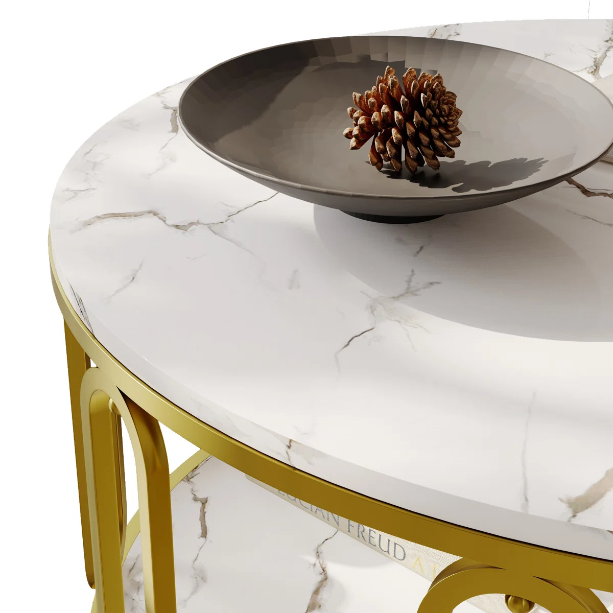 The Luna Round Coffee Table combines modern elegance with everyday functionality. Crafted from premium MDF board and supported by bold O-shaped metal legs, it offers a spacious glossy surface perfect for décor, coffee, or gatherings