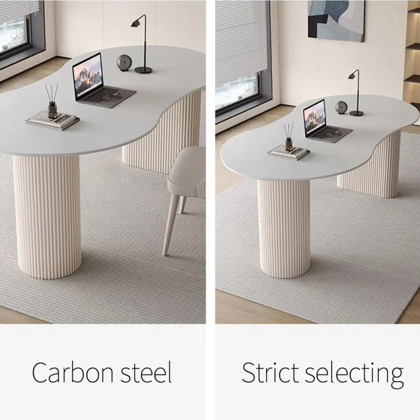 Arden Modern Computer Desk with sintered stone top