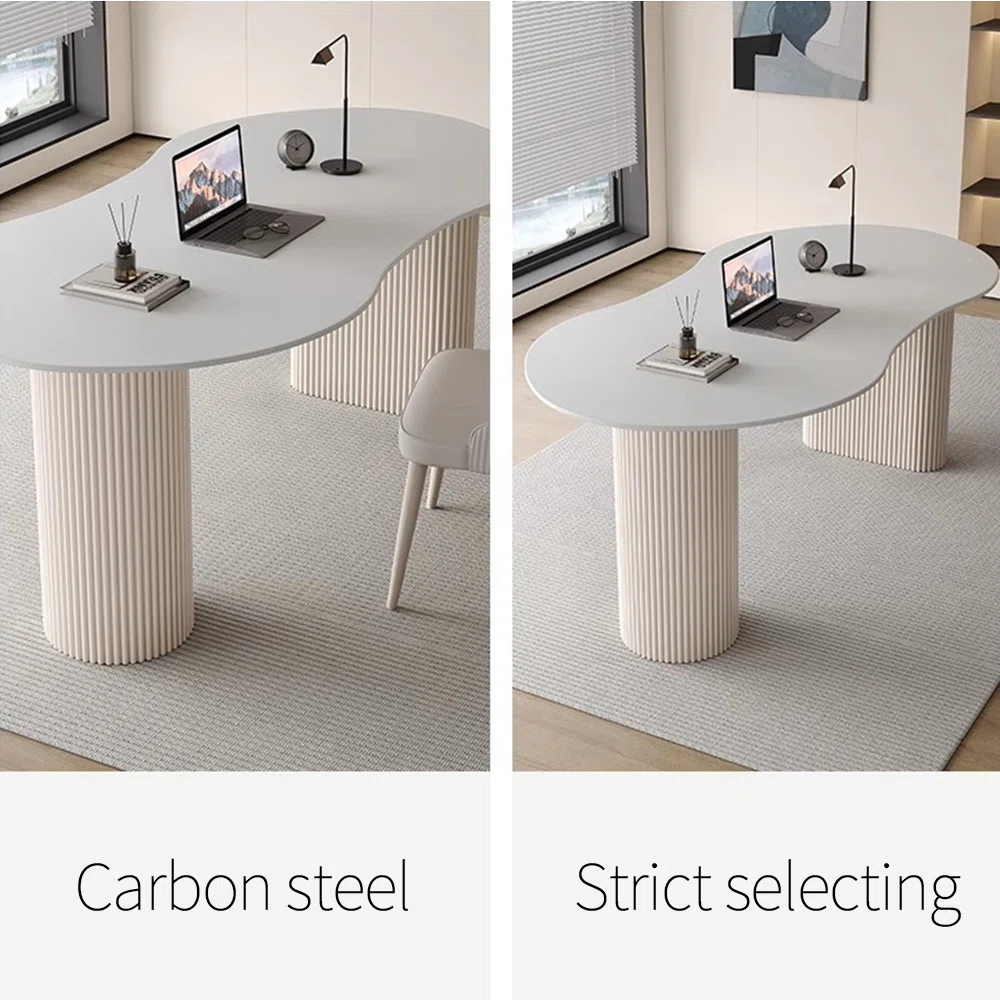 Arden Modern Computer Desk with sintered stone top