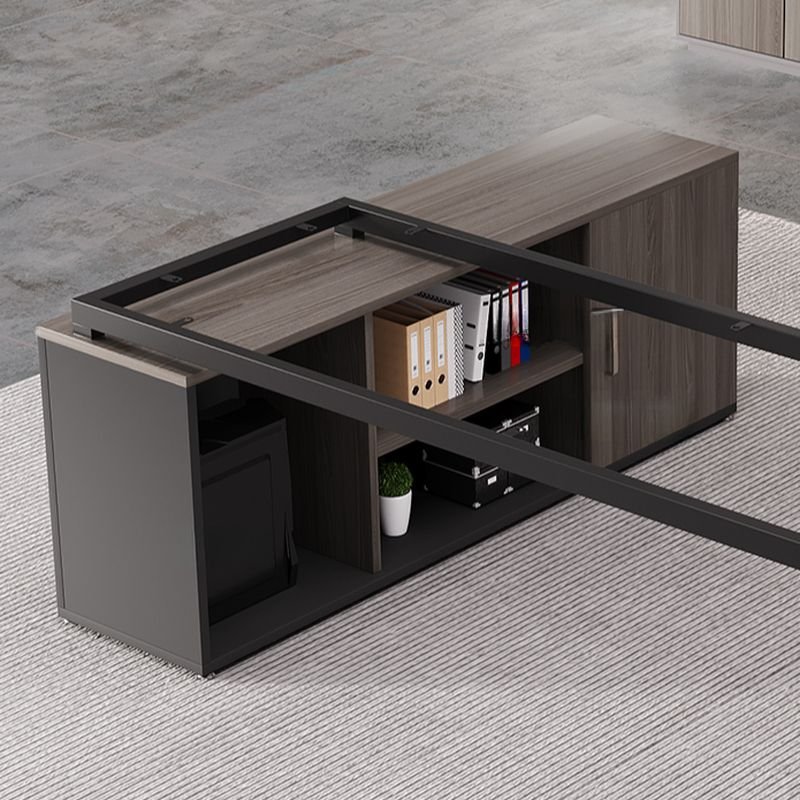 The ErgoPro L-Shaped Computer Workstation combines sleek modern design with practical features for professionals, gamers, and home office setups